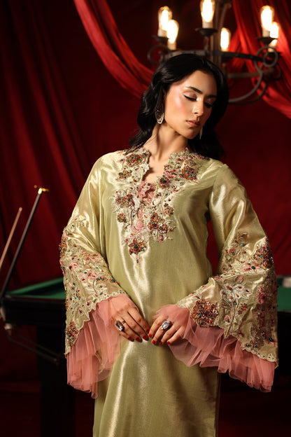 Musferah Saad | The Elite Club | Imperia - Formal Dress - available at Maria Faisal in UK and USA.