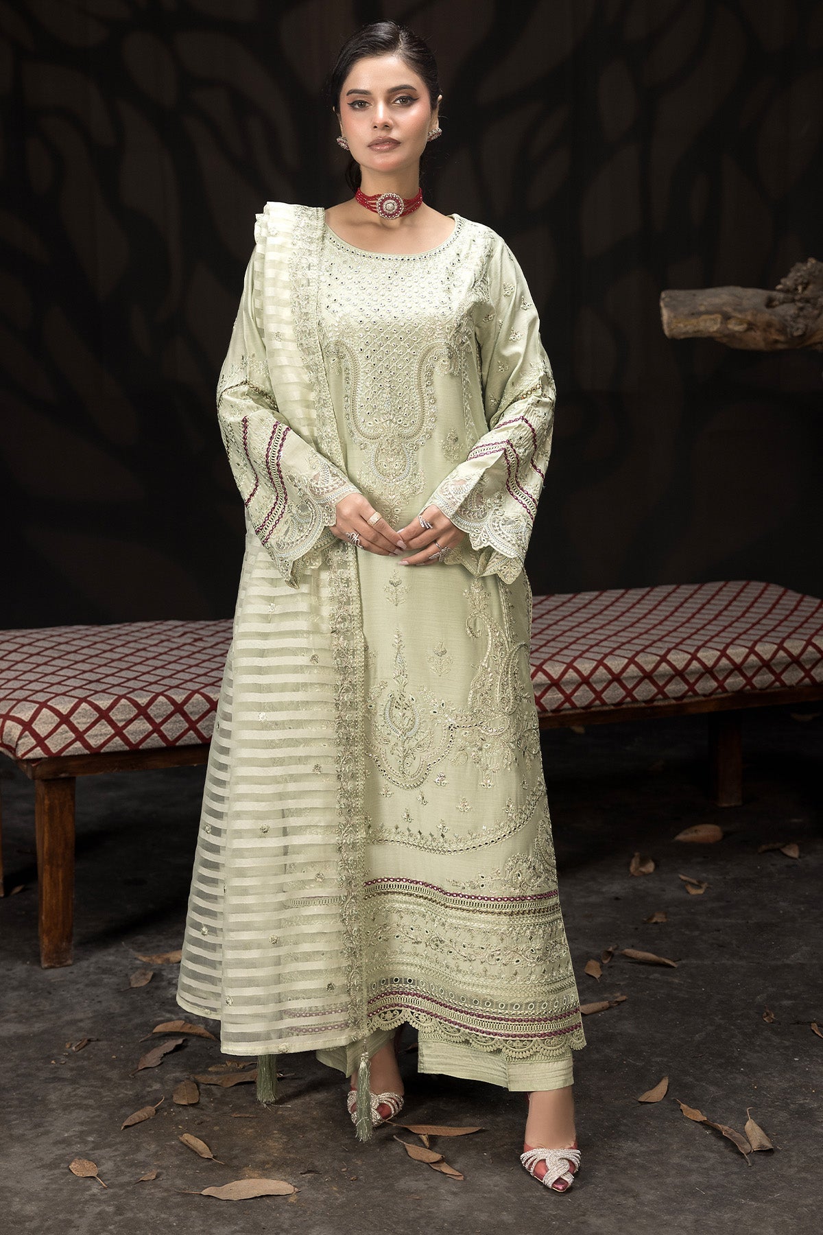 Imrozia Premium | Gulzar e Dil | I.P-103 Hina - Ladies Clothes 