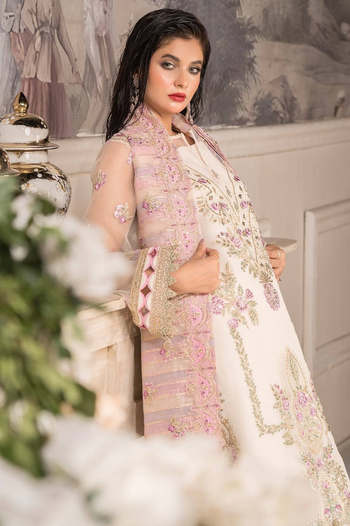 Imrozia Premium | Dilkash Formals | IP-108 Saanjh by Maria Faisal - Registered Vendor of : Imrozia Premium - type : Ladies Clothes - 100% original wedding dresses