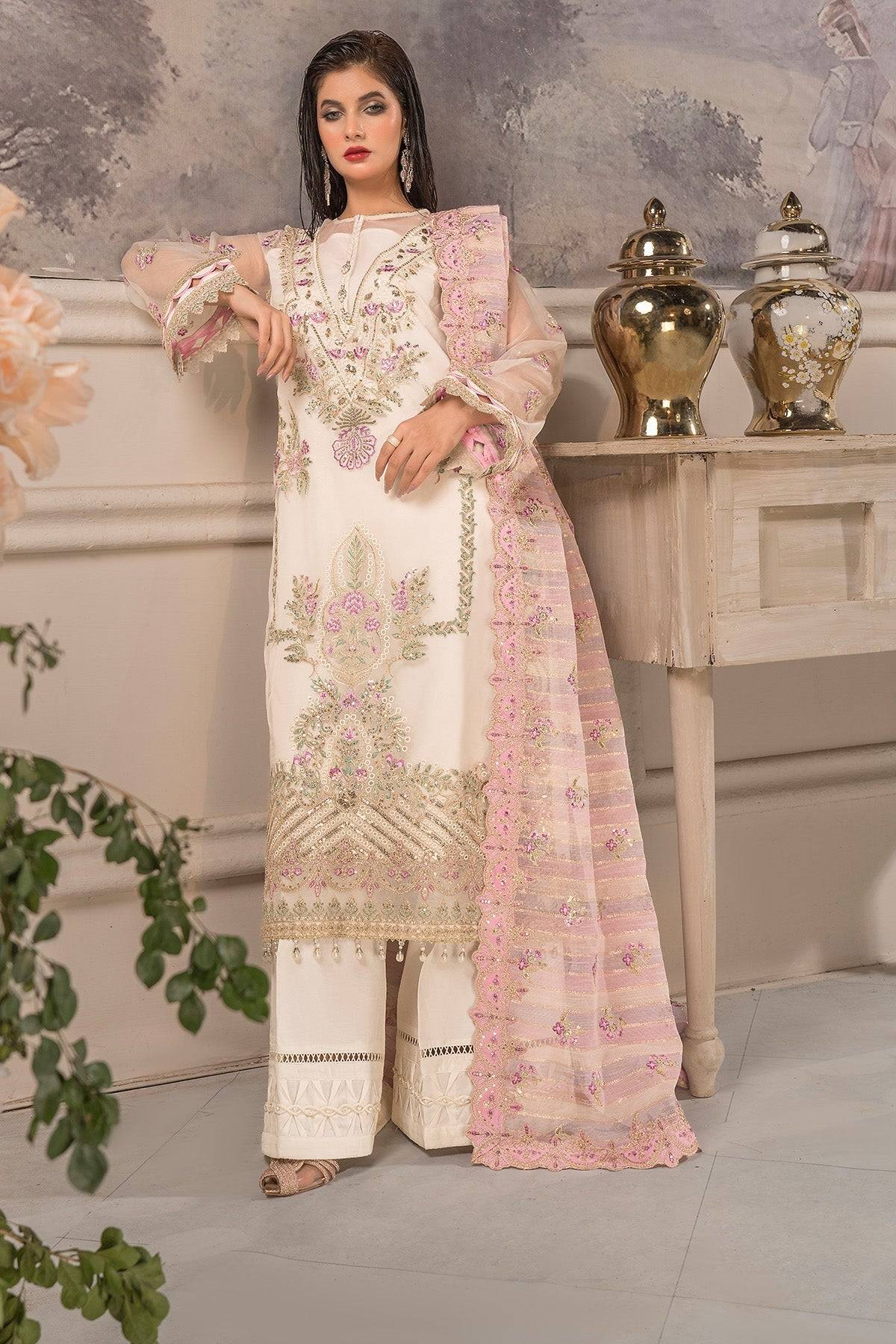Imrozia Premium | Dilkash Formals | IP-108 Saanjh by Maria Faisal - Registered Vendor of : Imrozia Premium - type : Ladies Clothes - 100% original wedding dresses