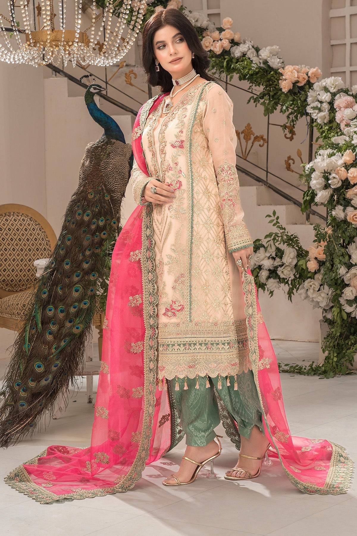 Imrozia Premium | Dilkash Formals | IP-109 Saanvi by Maria Faisal - Registered Vendor of : Imrozia Premium - type : Ladies Clothes - 100% original wedding dresses