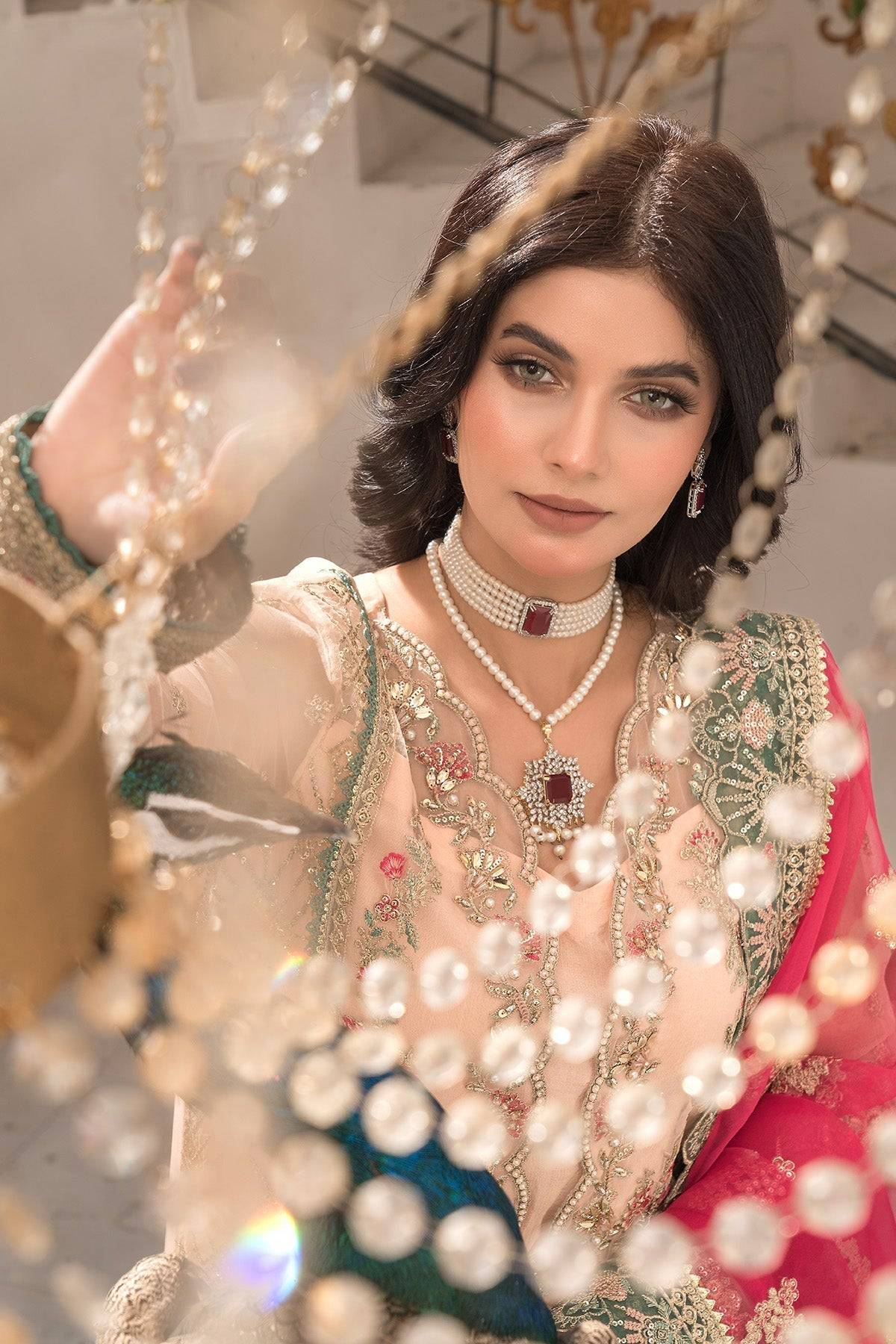 Imrozia Premium | Dilkash Formals | IP-109 Saanvi by Maria Faisal - Registered Vendor of : Imrozia Premium - type : Ladies Clothes - 100% original wedding dresses