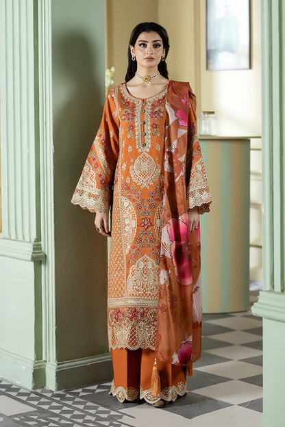Imrozia Premium | Opaline Drape | IP-186 Ivory Gleam - Formal Dress - available at Maria Faisal in UK and USA.