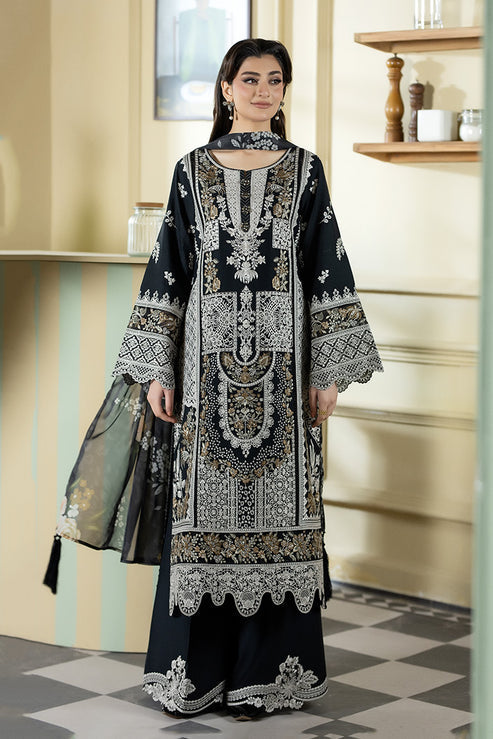 Imrozia Premium | Opaline Drape | IP-189 Pearl Whisper - Formal Dress - available at Maria Faisal in UK and USA.