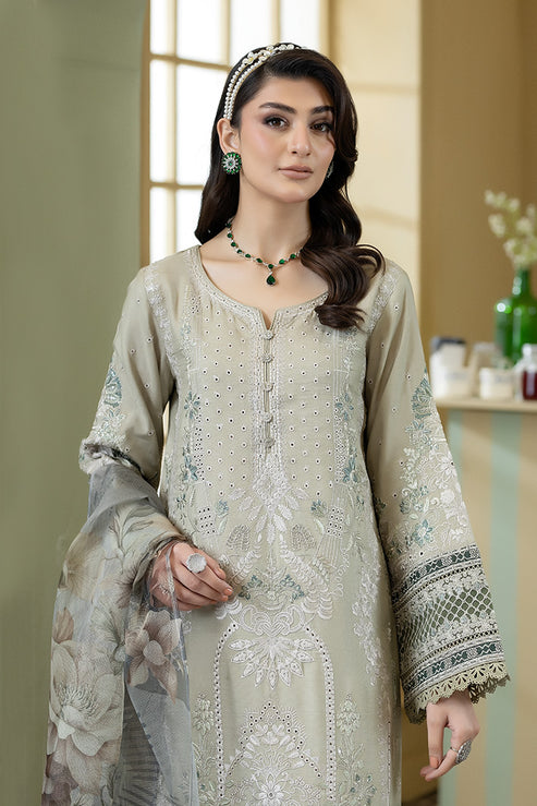 Imrozia Premium | Opaline Drape | IP-190 Silken Halo - Formal Dress - available at Maria Faisal in UK and USA.