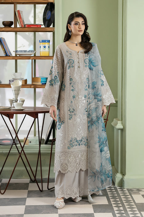Imrozia Premium | Opaline Drape | IP-192 Cloud Grace - Formal Dress - available at Maria Faisal in UK and USA.