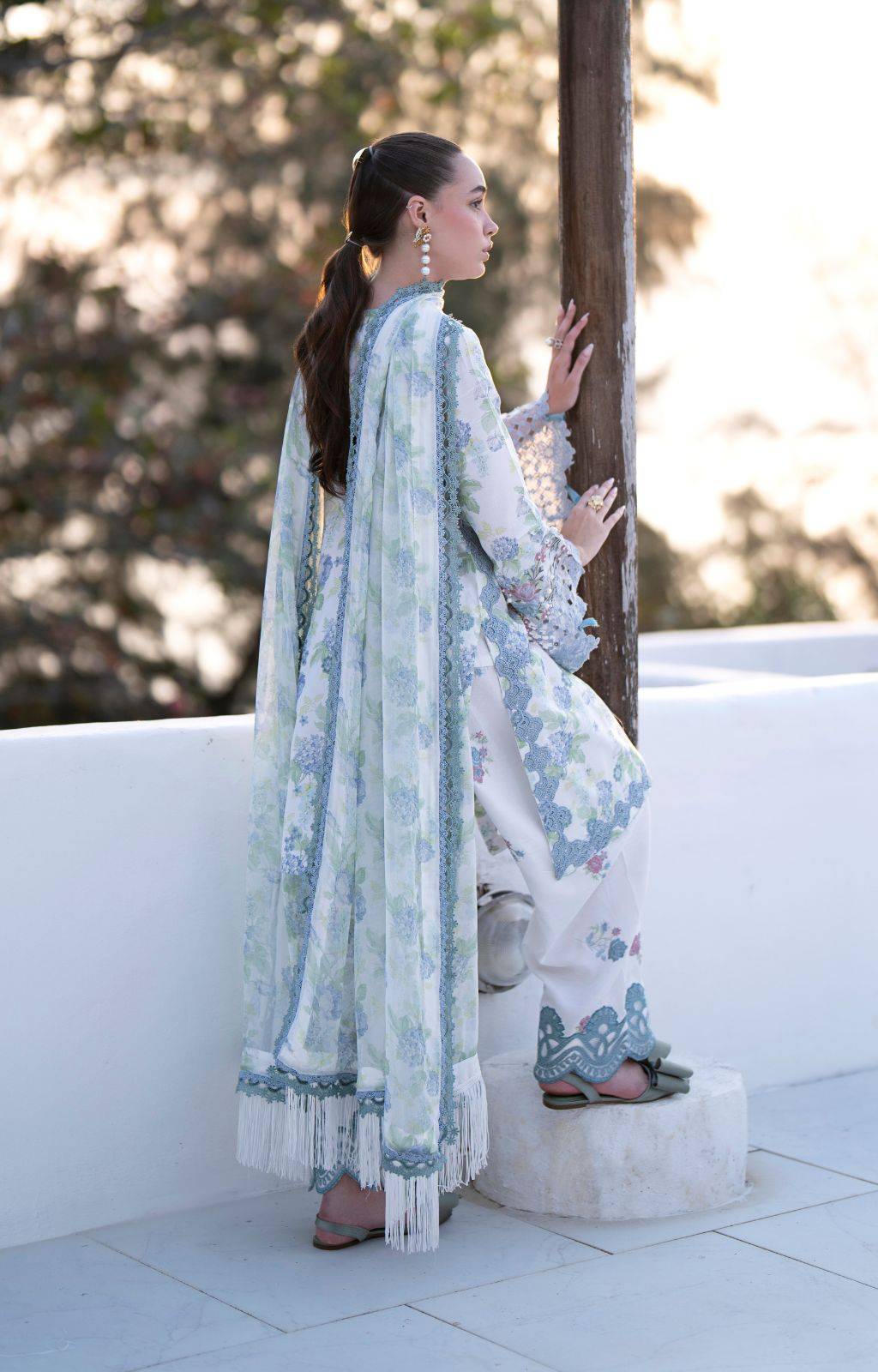 AJR Couture | Printakari Lawn 25 | Isle by Maria Faisal - Registered Vendor of : AJR Couture - type : Ladies Clothes - 100% original wedding dresses