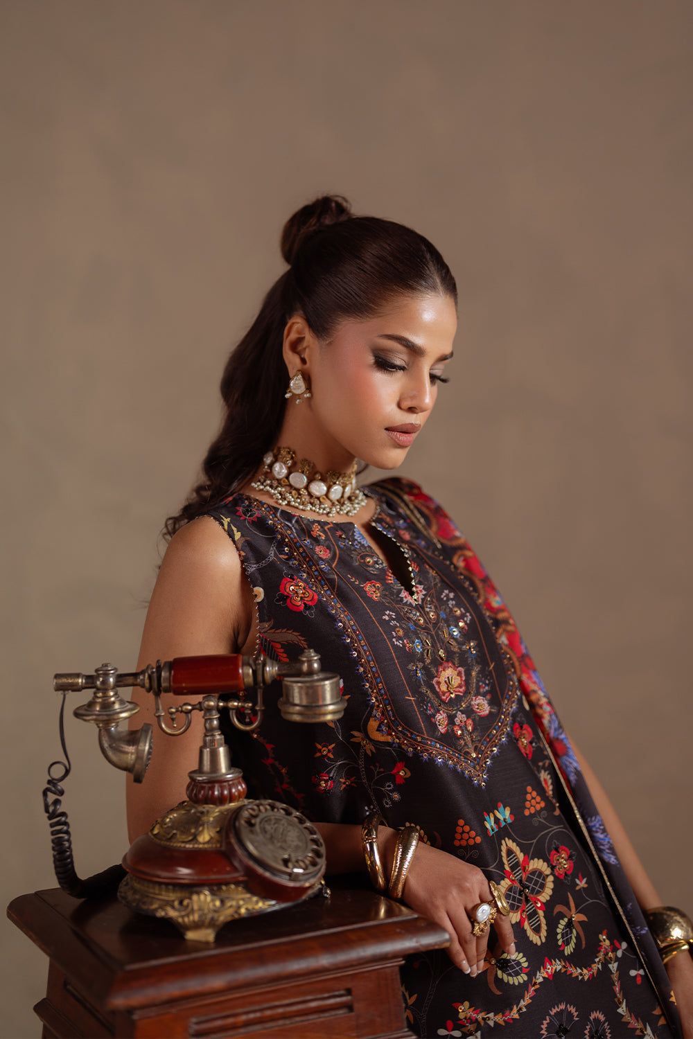 Saira Rizwan | Ramadan Edit 26 | RUHANI- SRRSP-26-03 - Dress - available at Maria Faisal in UK and USA.