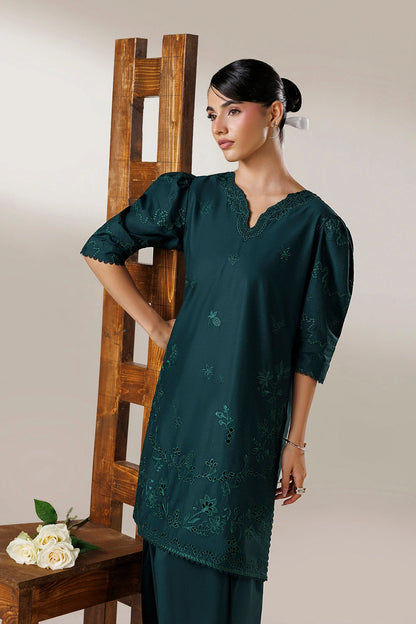 Azure | Chic Essentials |Ivy Energy - Casual Dress - available at Maria Faisal in UK and USA.