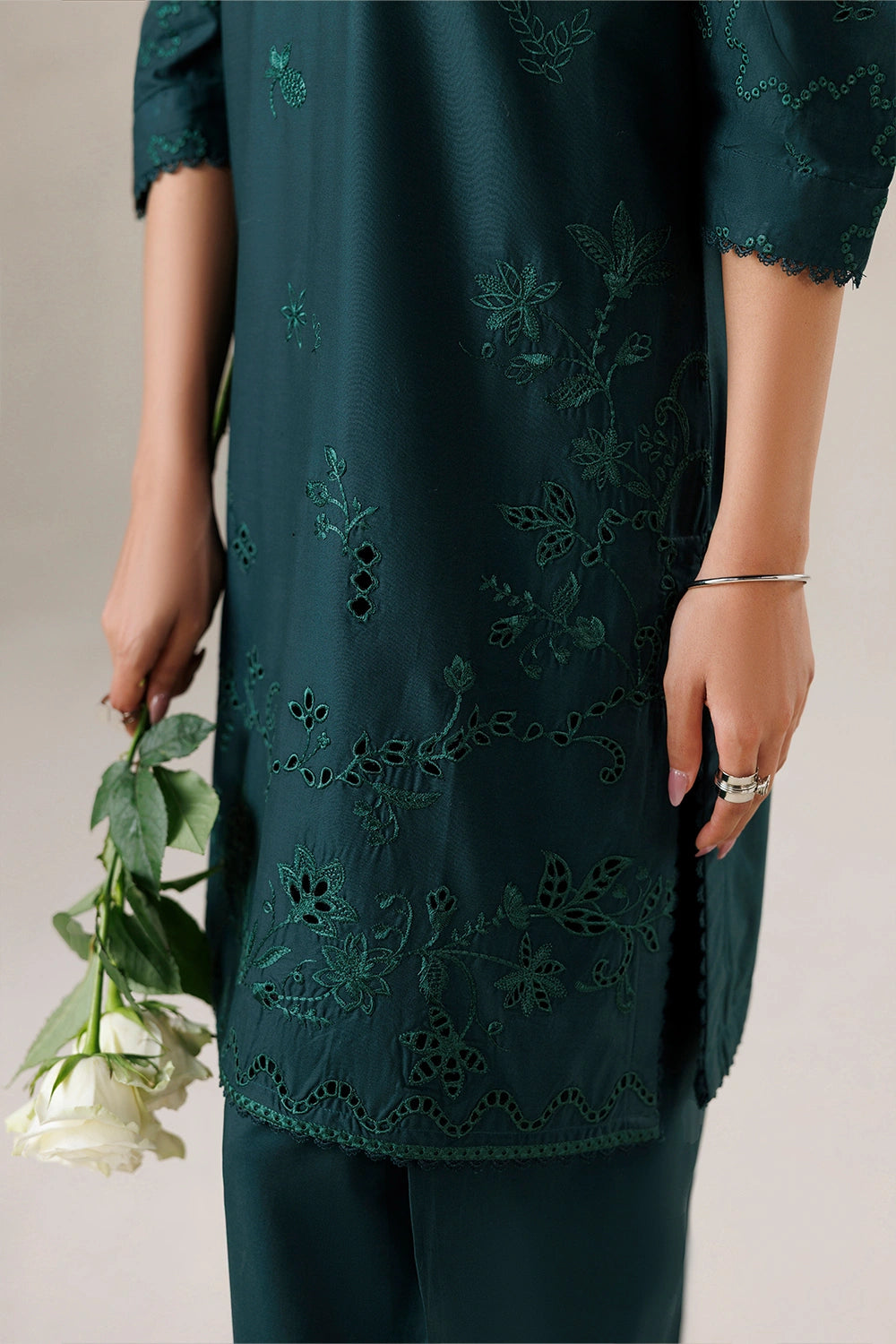 Azure | Chic Essentials |Ivy Energy - Casual Dress - available at Maria Faisal in UK and USA.