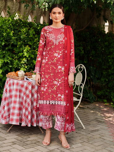 Parishay | Ivy Bloom Winter | IW-02 | 3 PC Winter - Ladies Clothes - Maria Faisal