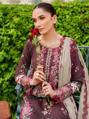Parishay | Ivy Bloom Winter | IW-06 | 3 PC Winter - Ladies Clothes - Maria Faisal