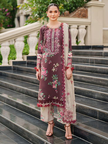 Parishay | Ivy Bloom Winter | IW-06 | 3 PC Winter - Ladies Clothes - Maria Faisal