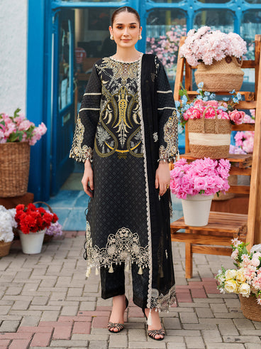 Parishay | Ivy Bloom Winter | IW-10 | 3 PC Winter - Ladies Clothes - Maria Faisal
