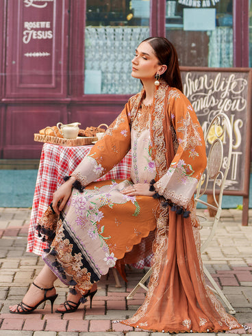 Parishay | Ivy Bloom Winter | IW-12 | 3 PC Winter - Ladies Clothes - Maria Faisal
