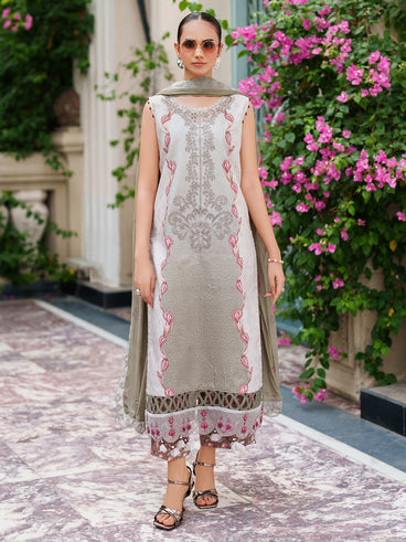 Parishay | Ivy Bloom Winter | IW-13 | 3 PC Winter - Ladies Clothes - Maria Faisal