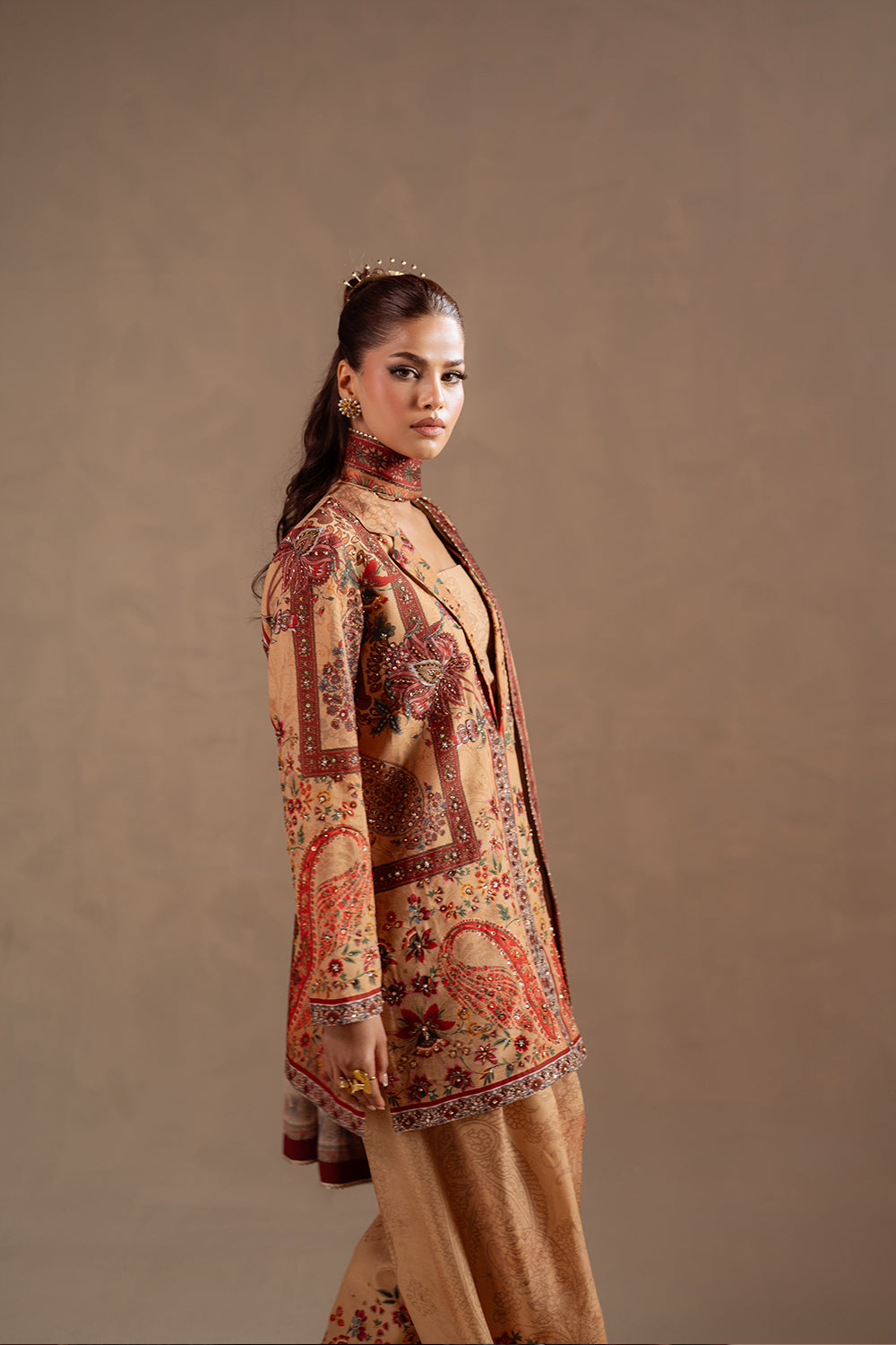 Saira Rizwan | Ramadan Edit 26 | NURA-SRRSP-26-05 - Dress - available at Maria Faisal in UK and USA.