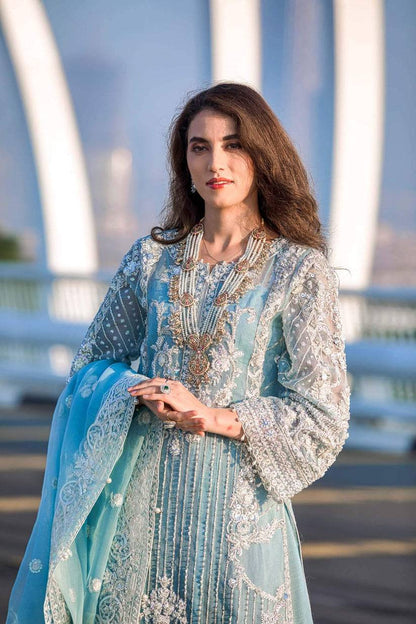 Kara | Kamdani Festive Collection | Icy Cascade by Maria Faisal - Registered Vendor of : Kara - type : Ladies Clothes - 100% original wedding dresses