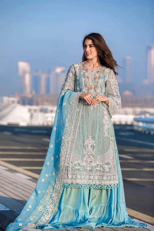 Kara | Kamdani Festive Collection | Icy Cascade by Maria Faisal - Registered Vendor of : Kara - type : Ladies Clothes - 100% original wedding dresses