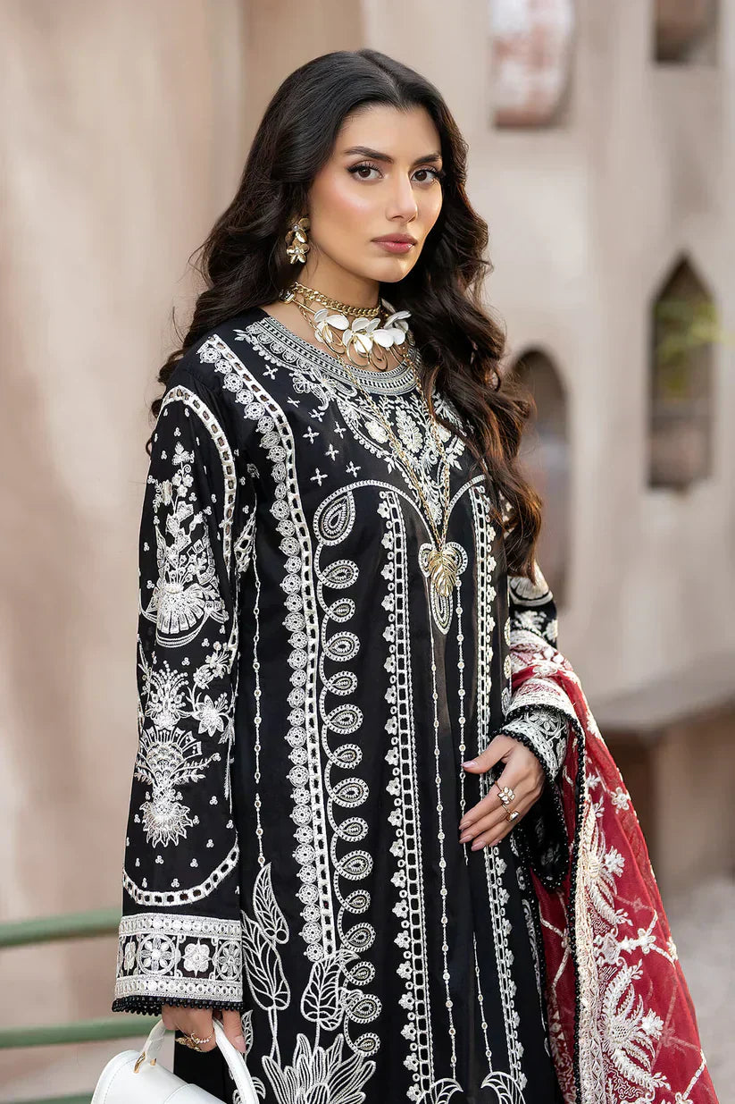 Imrozia Premium | Gulposh Luxury Lawn 24 | S.L 48 Aafia - Ladies Clothes - Maria Faisal