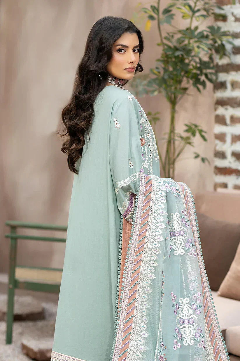 Imrozia Premium | Gulposh Luxury Lawn 24 | S.L 49 Mirha - Ladies Clothes - Maria Faisal
