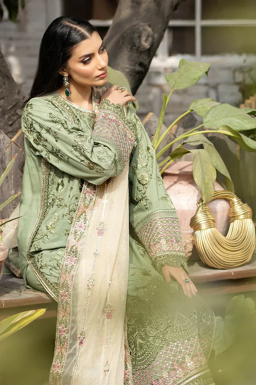 Imrozia Premium | Gulposh Luxury Lawn 24 | S.L 51 Amaani - Ladies Clothes - Maria Faisal