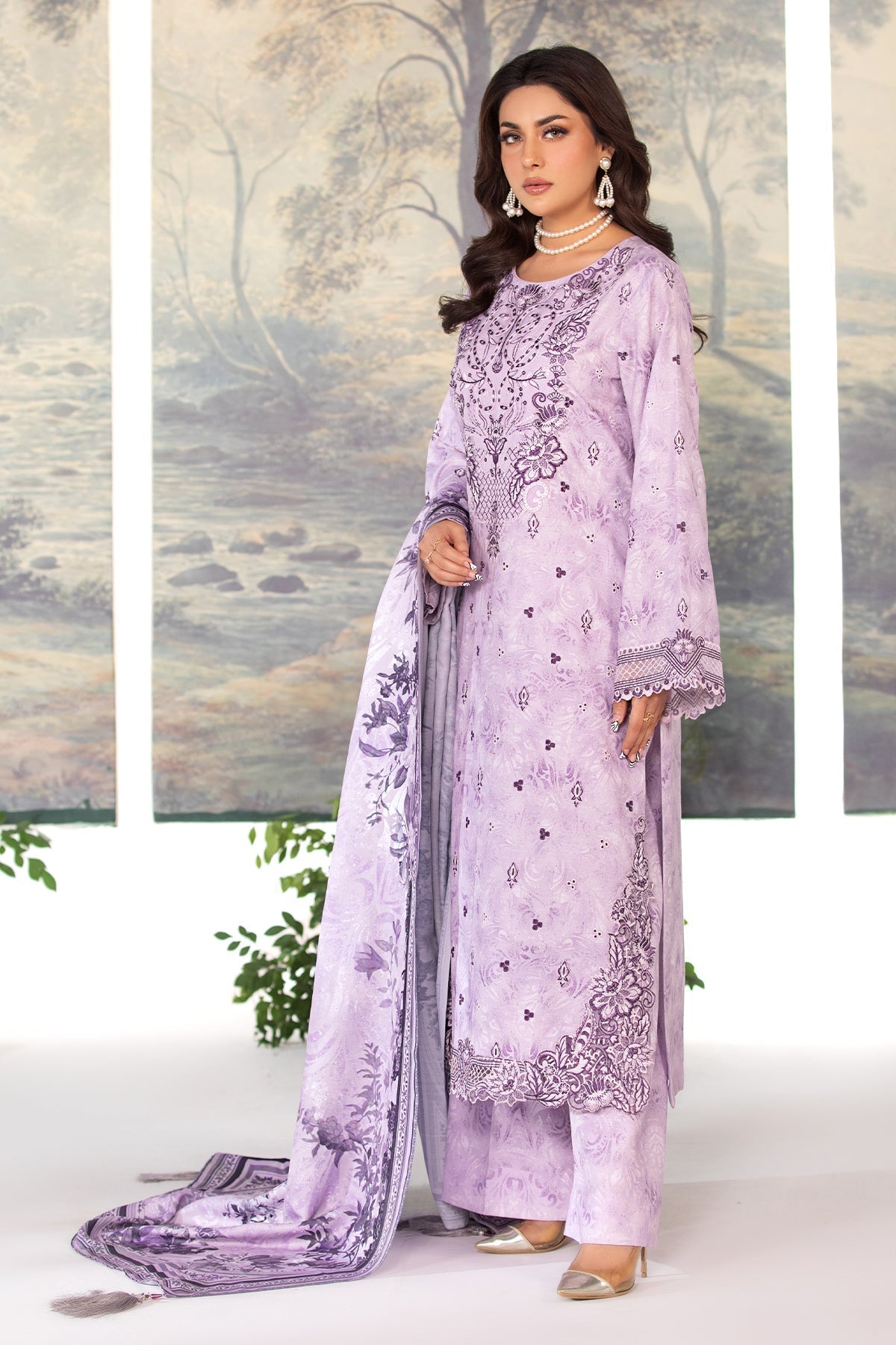 Imrozia Premium | Masakali Winter Pret | I.P-80 Nigar - Designer Dress with Intricate embroidery and embellishments. Shop elegent wedding dress at Maria Faisal.