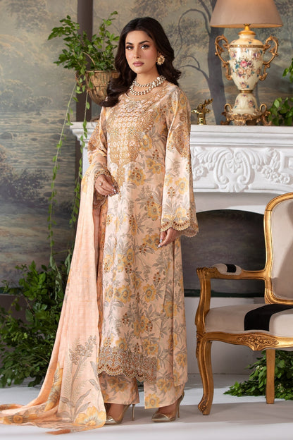 Imrozia Premium | Masakali Winter Pret | I.P-81 Jara - Designer Dress with Intricate embroidery and embellishments. Shop elegent wedding dress at Maria Faisal.