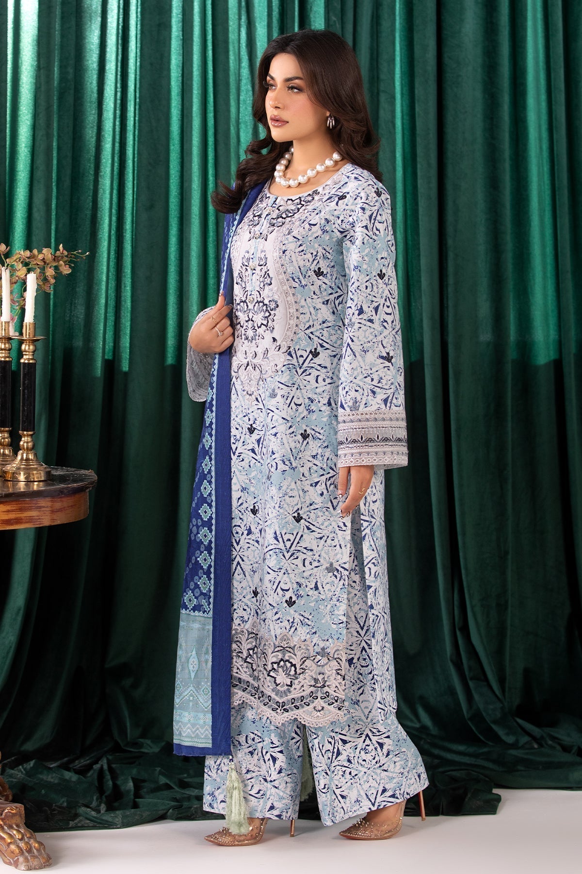 Imrozia Premium | Masakali Winter Pret | I.P-79 Roop - Designer Dress with Intricate embroidery and embellishments. Shop elegent wedding dress at Maria Faisal.