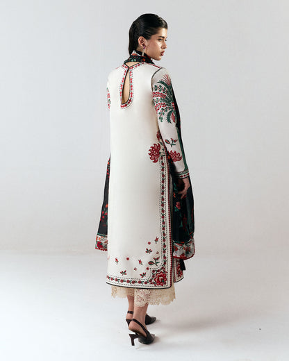Jugnu | SS 26 Lawn | Inali - Luxury Dress - available at Maria Faisal in UK and USA.