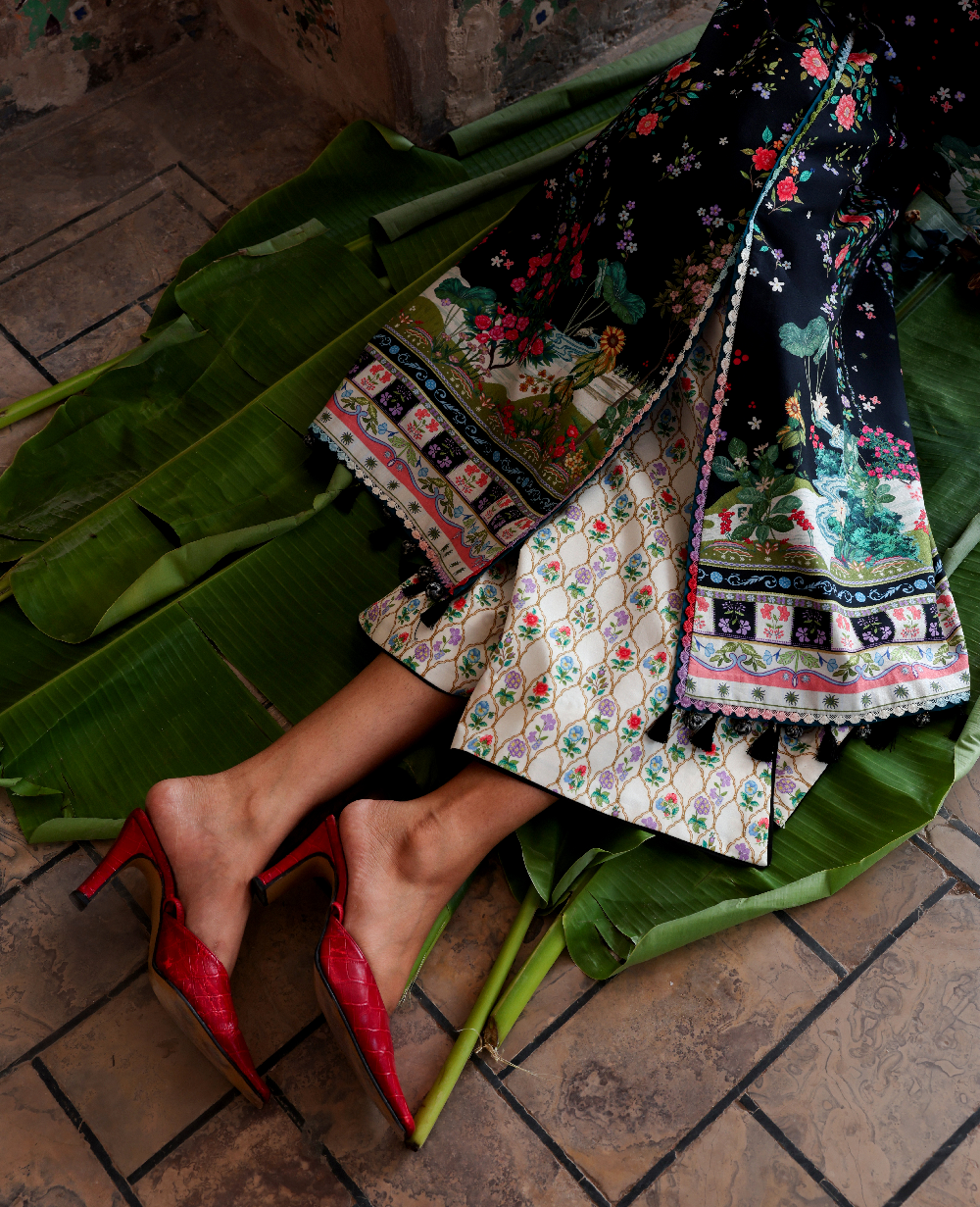 Republic Womenswear | Neoma Summer Prints 26 | Inaya - Luxury Dress - available at Maria Faisal in UK and USA.