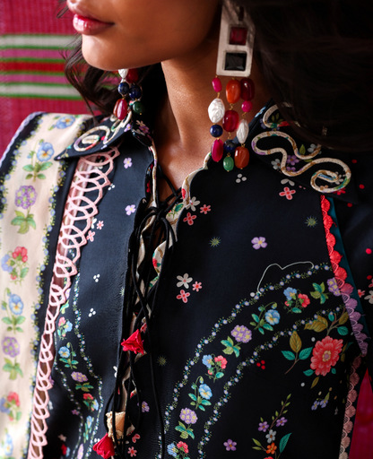 Republic Womenswear | Neoma Summer Prints 26 | Inaya - Luxury Dress - available at Maria Faisal in UK and USA.