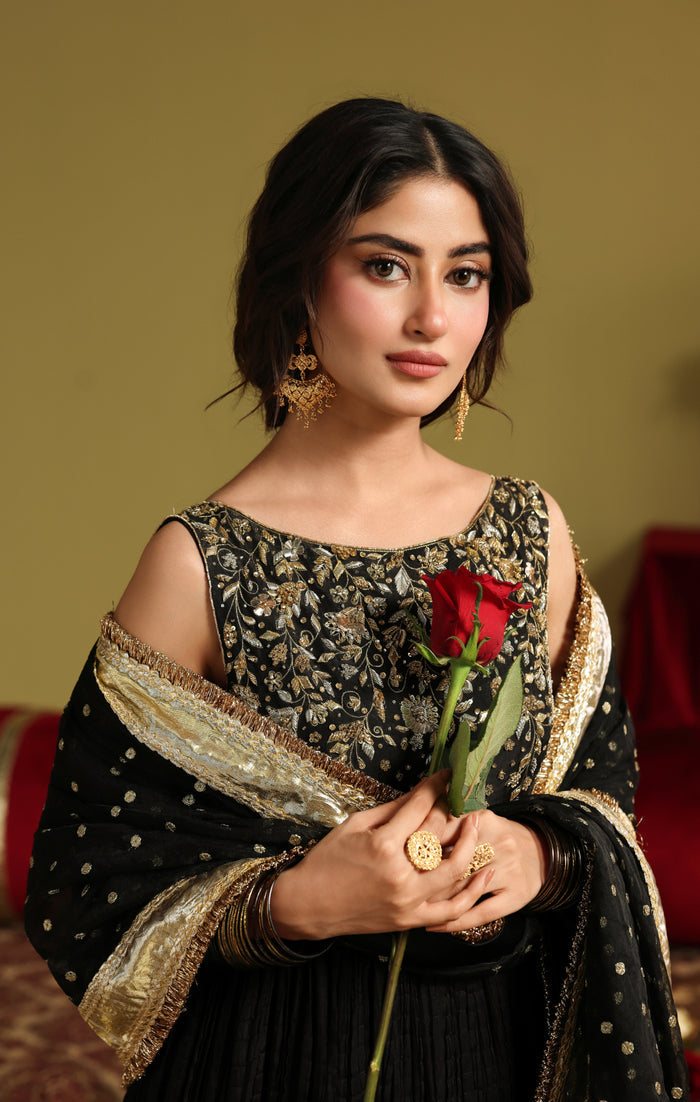 Maya | Dastaan Wedding Formals | RUMI - Wedding Dress - available at Maria Faisal in UK and USA.