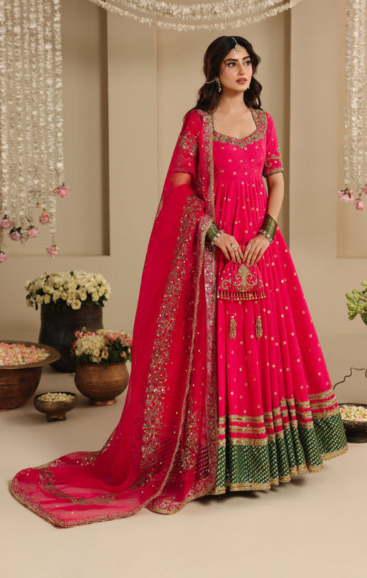 Maya | Dastaan Wedding Formals | NILOFAR - Wedding Dress - available at Maria Faisal in UK and USA.