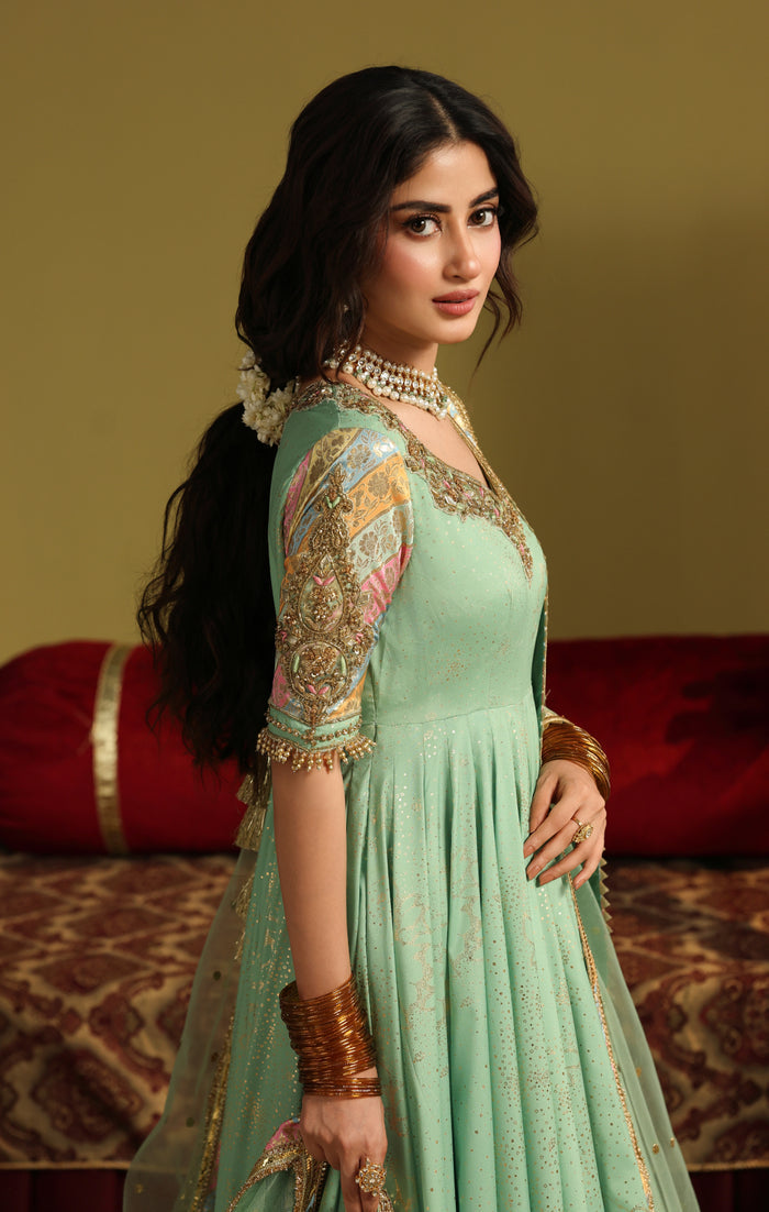 Maya | Dastaan Wedding Formals | BANO - Wedding Dress - available at Maria Faisal in UK and USA.