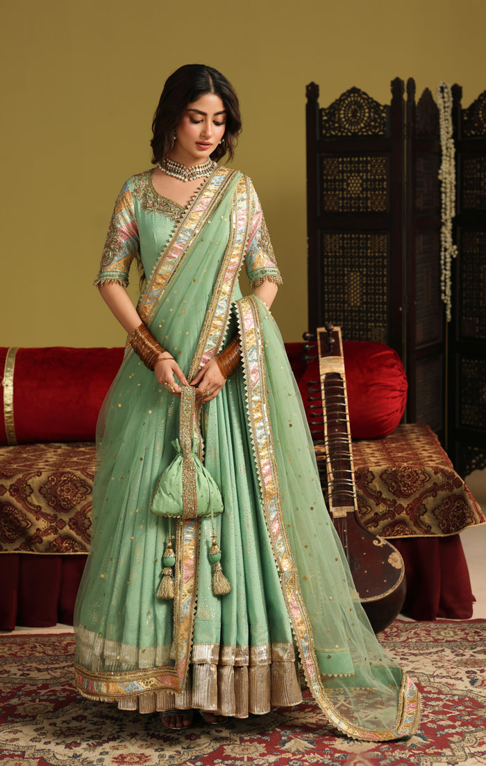Maya | Dastaan Wedding Formals | BANO - Wedding Dress - available at Maria Faisal in UK and USA.