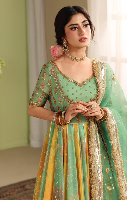 Maya | Dastaan Wedding Formals | HUSNARA - Wedding Dress - available at Maria Faisal in UK and USA.
