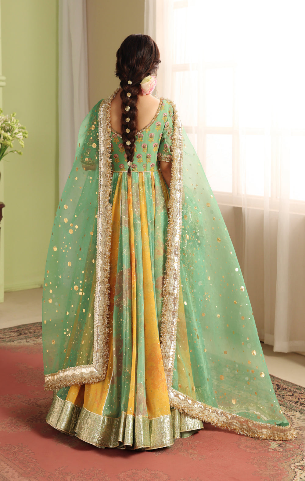 Maya | Dastaan Wedding Formals | HUSNARA - Wedding Dress - available at Maria Faisal in UK and USA.