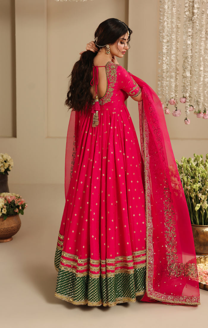 Maya | Dastaan Wedding Formals | NILOFAR - Wedding Dress - available at Maria Faisal in UK and USA.