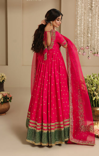 Maya | Dastaan Wedding Formals | NILOFAR - Wedding Dress - available at Maria Faisal in UK and USA.