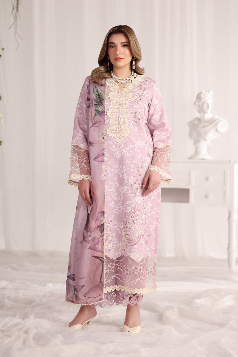 Rangrasiya | Nova Sumemr Embroidered Edit 26 | Isabella - Luxury Dress - available at Maria Faisal in UK and USA.