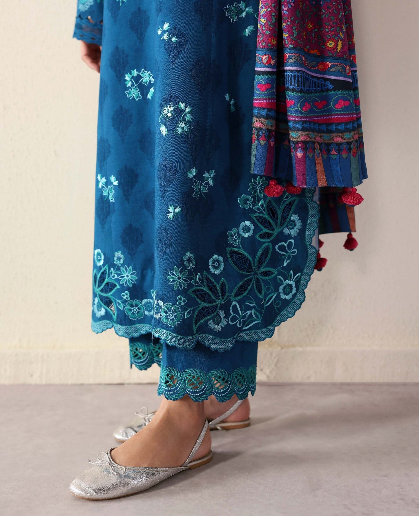Republic Womenswear | Basics Winter 25 | Isaline - Casual Dress - available at Maria Faisal in UK and USA.