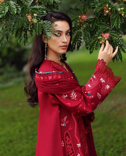 Republic Womenswear | Lilas Lawn 26 | Isara - Luxury Dress - available at Maria Faisal in UK and USA.