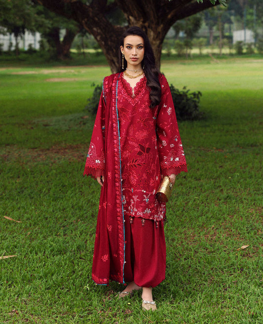 Republic Womenswear | Lilas Lawn 26 | Isara - Luxury Dress - available at Maria Faisal in UK and USA.