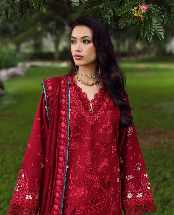 Republic Womenswear | Lilas Lawn 26 | Isara - Luxury Dress - available at Maria Faisal in UK and USA.