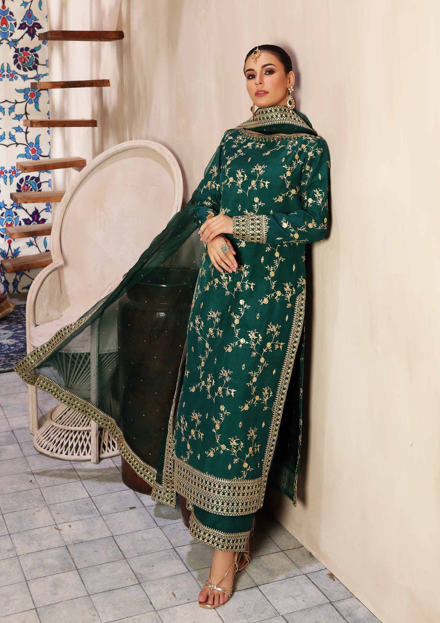 Waqas Shah | Ishq Naama | GREEN ROSE - Maria Faisal