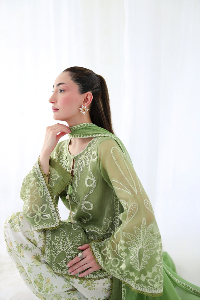 Saira Rizwan | Lael Silk Edit 26 | ISOLA-SRLC26-04 - Luxury Dress - available at Maria Faisal in UK and USA.