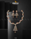 Italian Zircon Necklace - Necklace Sets 