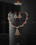 Italian Zircon Necklace - Necklace Sets 