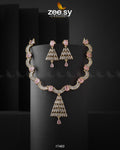 Italian Zircon Necklace - Necklace Sets 